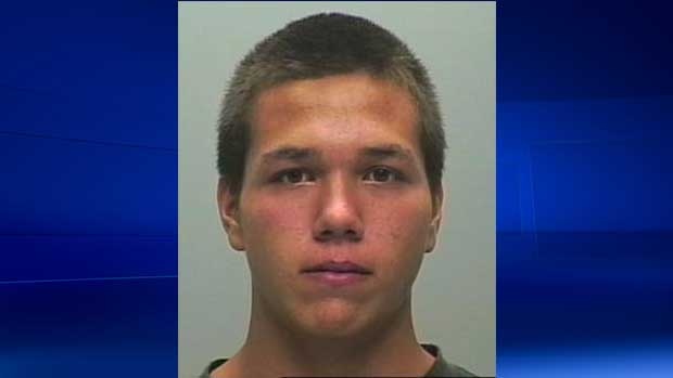 Brandon Lee Ashton WIlliams, 21, who is wanted on charges including attempted murder, is seen in this image released by the Sarnia Police Service. - image