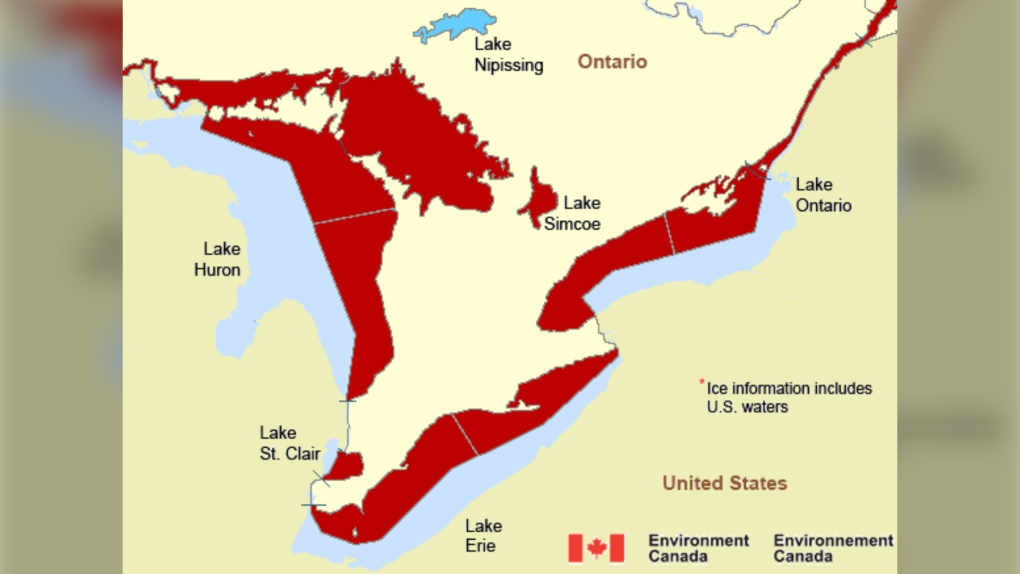 Eastern Lake Erie is under three weather alerts including a marine tornado warning, Oct. 15. 2021. (Source: Environment Canada)