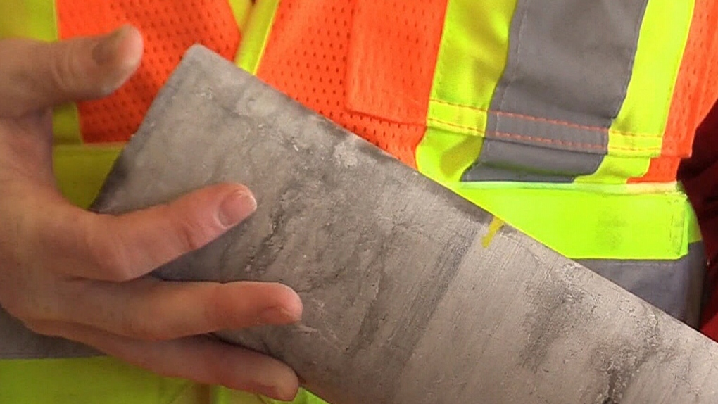 Billion Year Old Rock Unearthed In Teeswater Ont