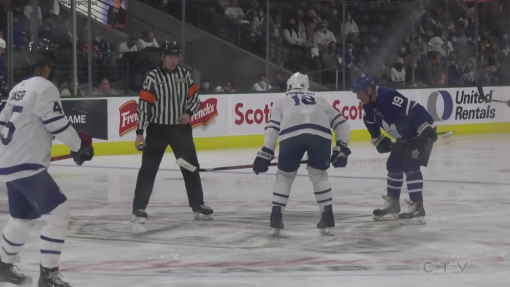 Toronto Maple Leafs alumni scrimmage in London, Ont