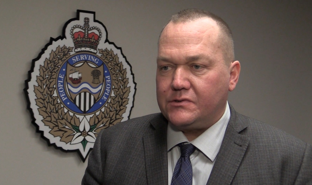 Chief Norm Hansen of the Sarnia Police Service. (CTV News file photo)