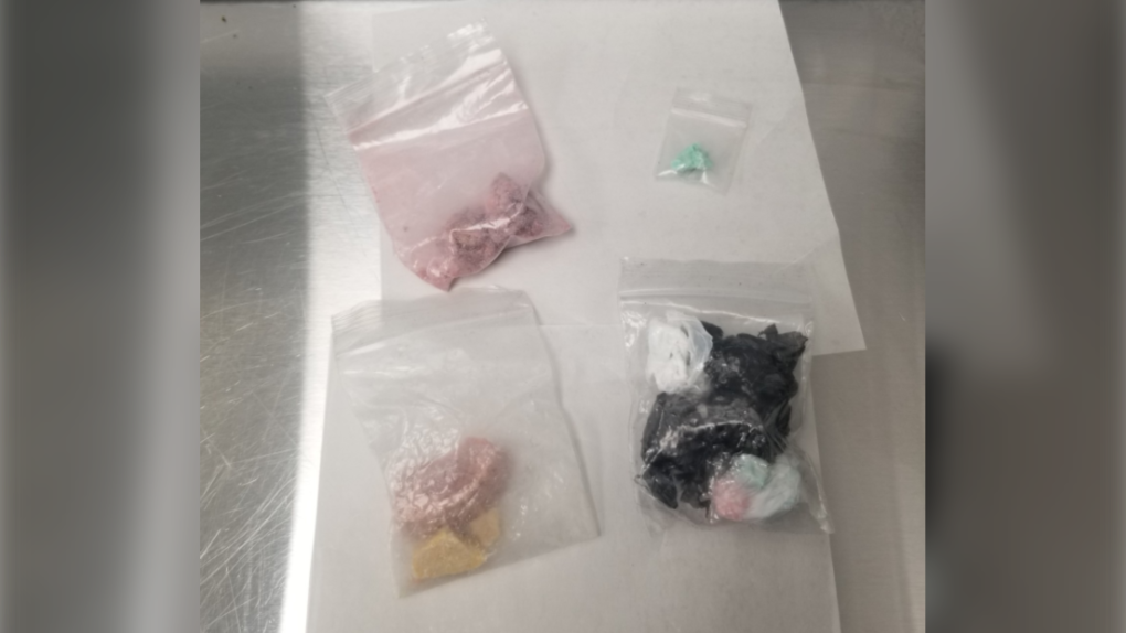 $4,000 worth of drugs was seized by members of the LPS Downtown Community Foot Patrol Unit on Dec. 8, 2022. (Source: London Police Service) 