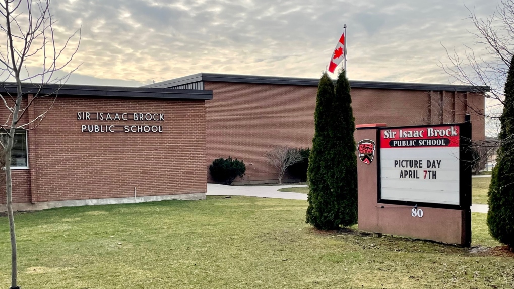 Students at Lambeth Public School and Sir Isaac Brock Public School to