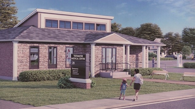 Conceptual drawing of soon-to-be completed Teeswater Medical Centre. (Source: Teewater Medical Centre)