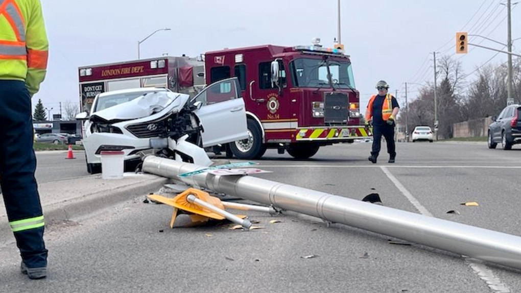 Traffic snarled after Tuesday afternoon crash