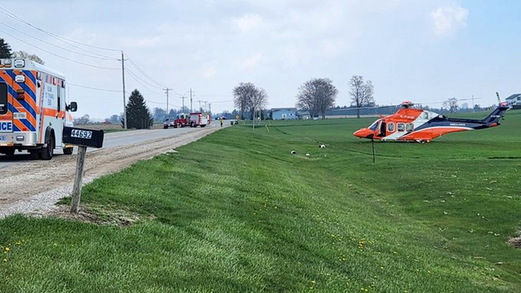 ORNGE air ambulance used in Central Elgin crash CTV News