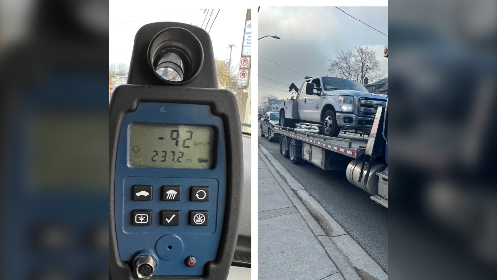 London police charged the driver of a tow truck in the area of Hamilton Road and Pine Lawn Avenue. (Source: London police)