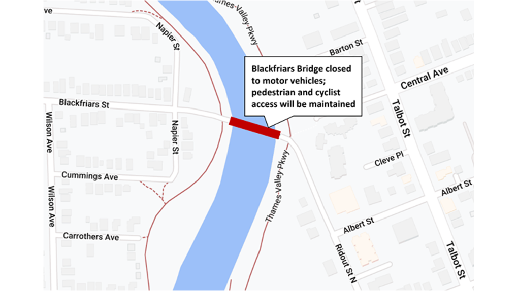 Blackfriars Bridge will close temporarily CTV News