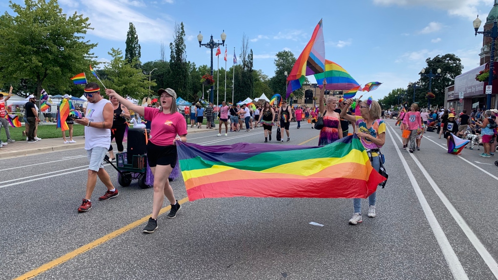 Sights and sounds of Windsor Pride parade