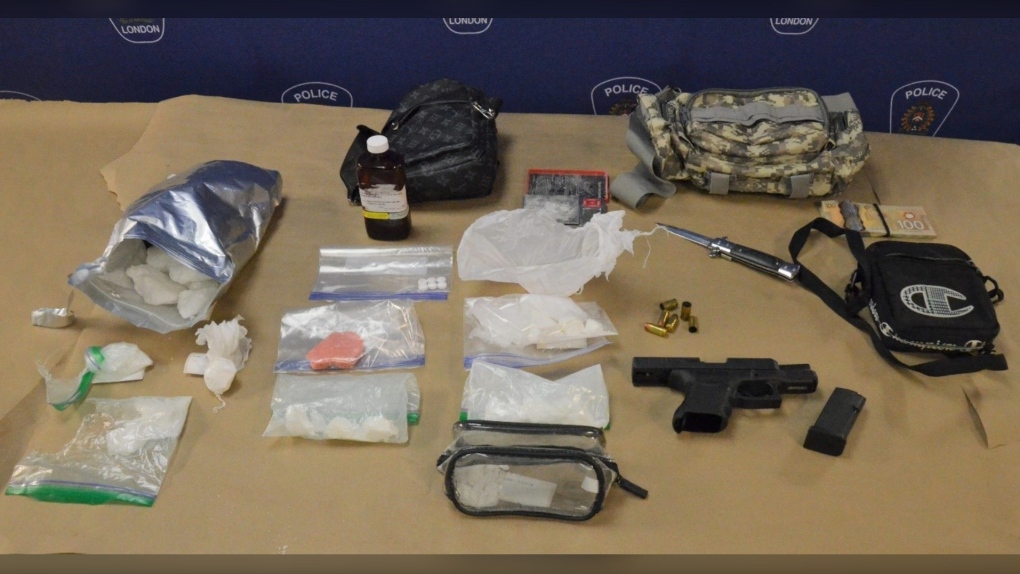 Man Youth Arrested During Traffic Stop For Weapons Drug Possession   Drug And Weapons Seizure   London   Jan 2024 1 6713313 1704481018264 