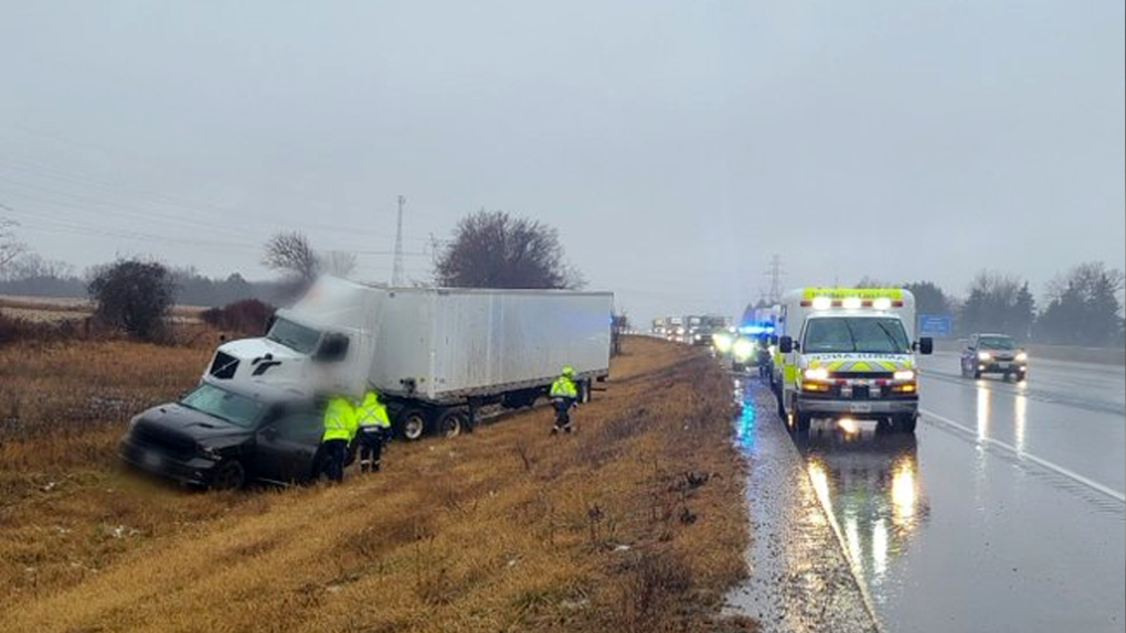 Transport And Pickup Trucks Collide Near London CTV News   Truck Crash  Jan 2024 1 6718321 1704836086804 