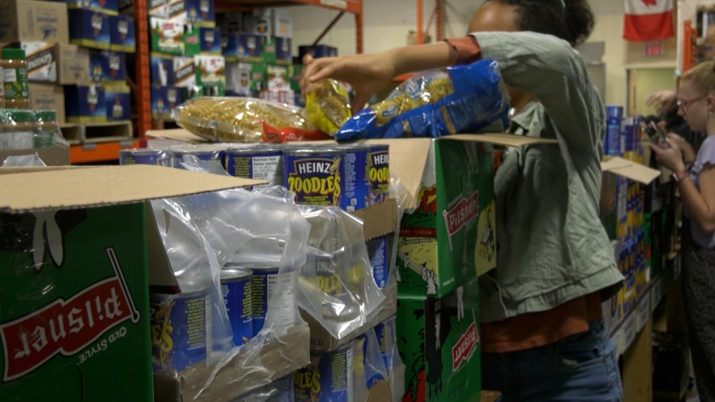 London Food Bank on record pace