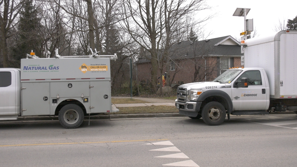 Ferndale Avenue gas leak | CTV News