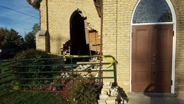 Kerwood church crash