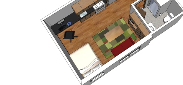 Micro apartment concept