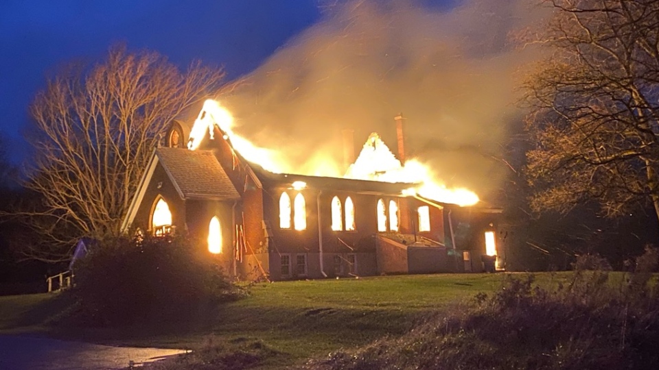 St. Andrews Anglican Church Fire
