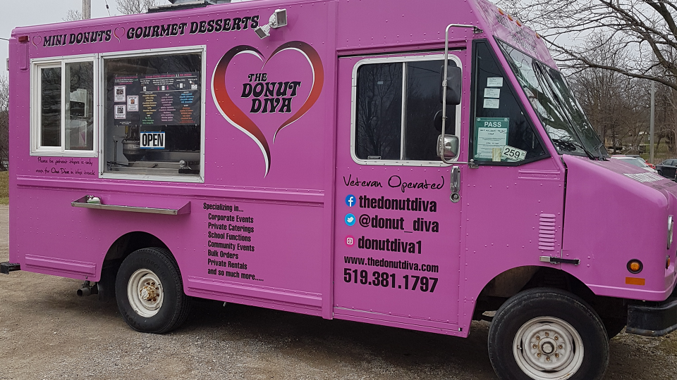 The Donut Diva food truck