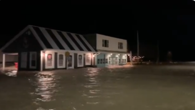 Port Dover Flooded