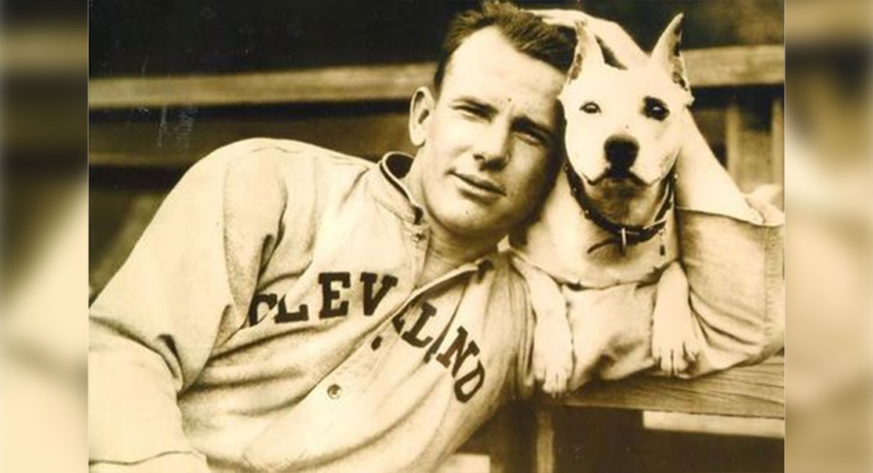 Jack Graney with his dog Larry